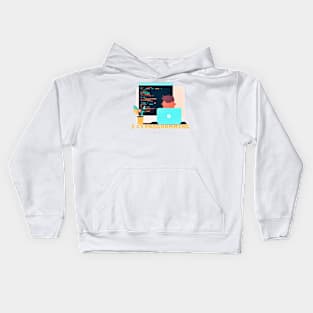 I love programming - V3 Kids Hoodie